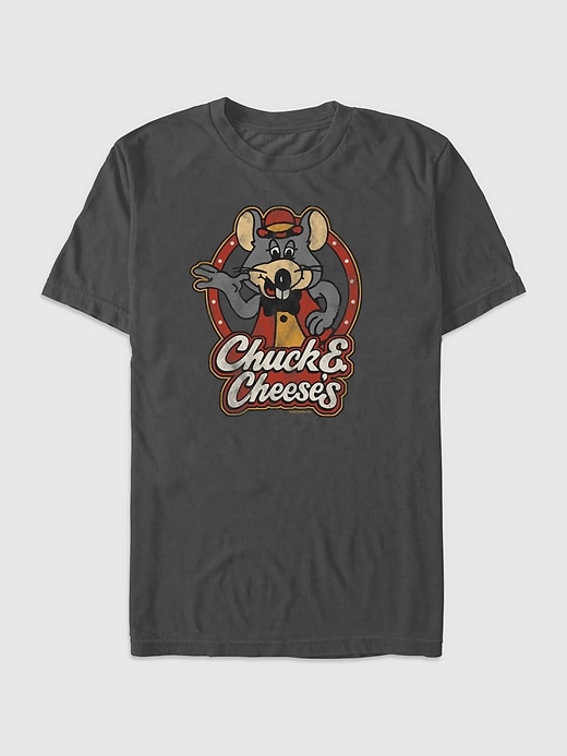 maglietta grafica con logo retrò chuck e cheese