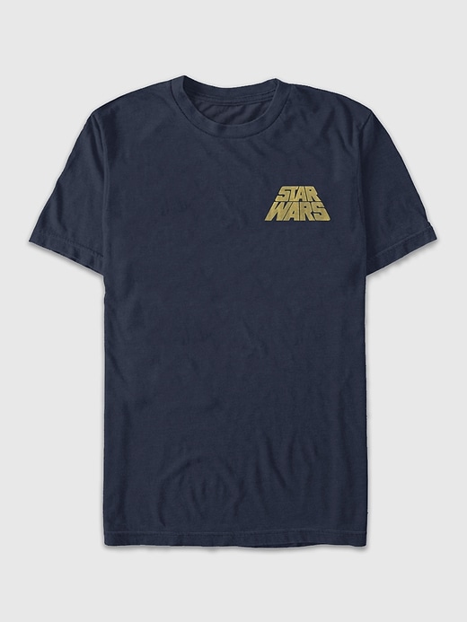 maglietta grafica vintage di star wars galaxy