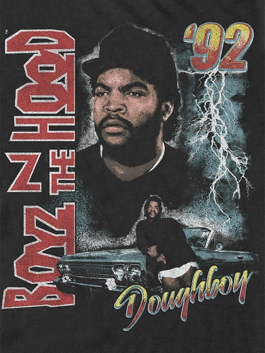 maglietta grafica boyz n the hood doughboy