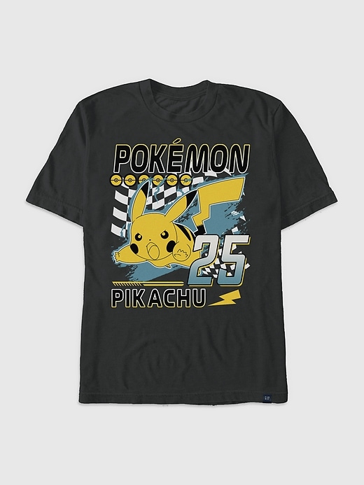 maglietta grafica pokemon pikachu racing