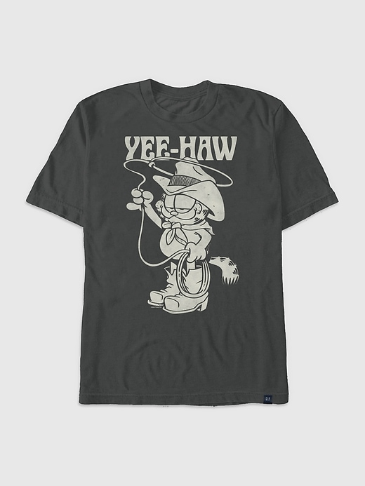 maglietta grafica garfield yee-haw
