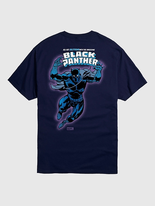 maglietta a maniche corte marvel black panther