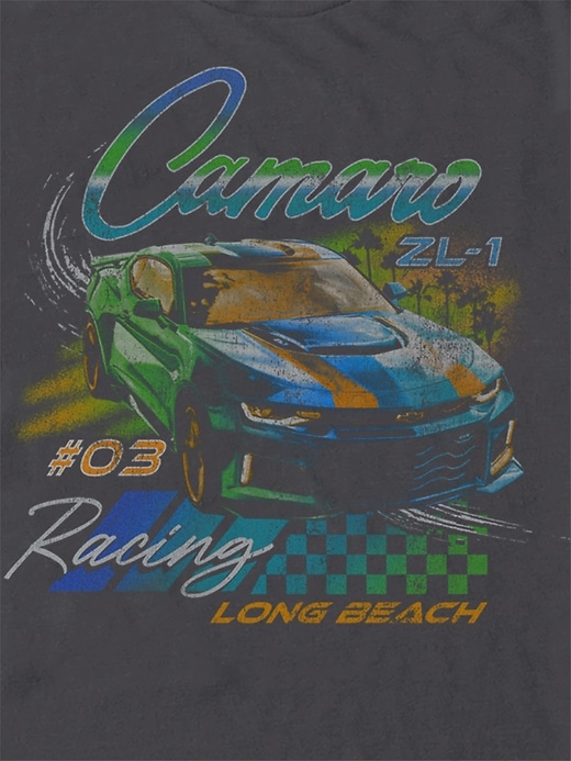 maglietta grafica general motors camaro
