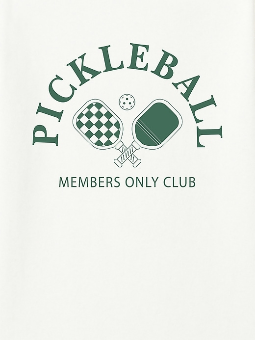 maglietta grafica riservata ai soci del pickleball