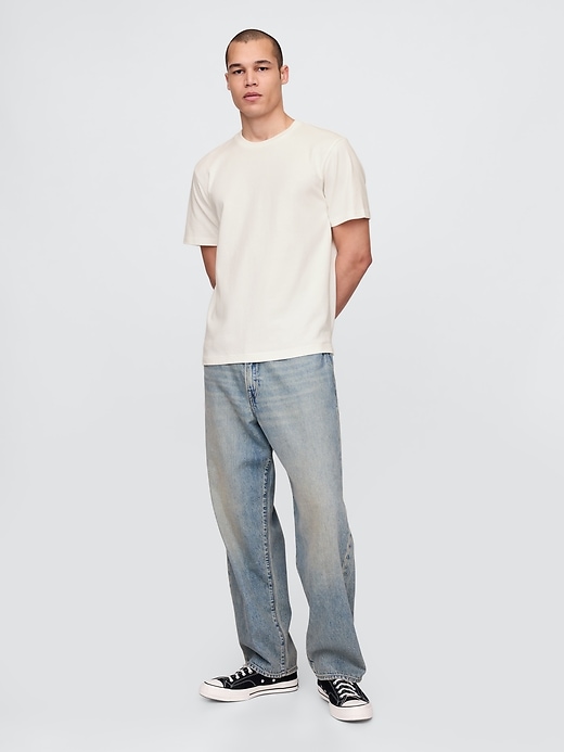 maglietta pesante rilassata per adulti