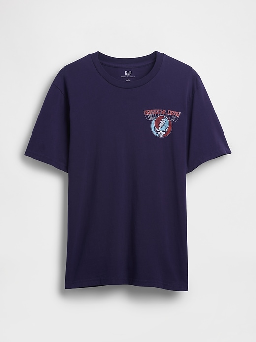 maglietta grafica rilassata dei grateful dead