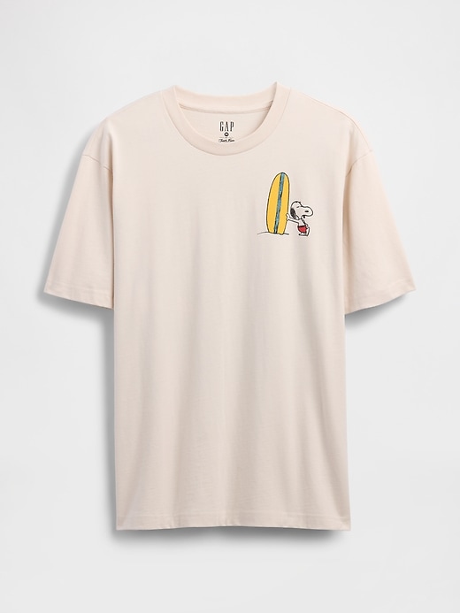 maglietta grafica rilassata snoopy