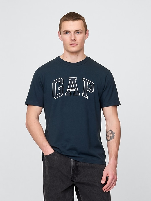 maglietta con logo gap arch