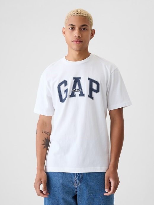 maglietta con logo gap arch