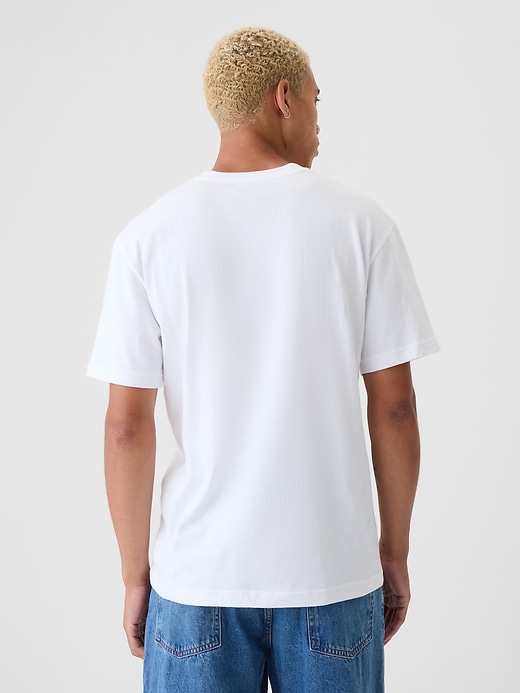 maglietta con logo gap arch