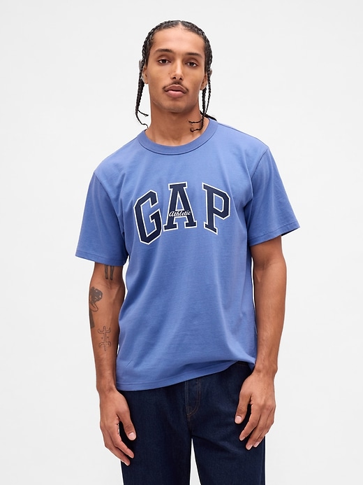 maglietta con logo gap arch
